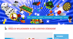 Desktop Screenshot of ludo-duebendorf.ch