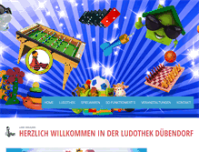 Tablet Screenshot of ludo-duebendorf.ch